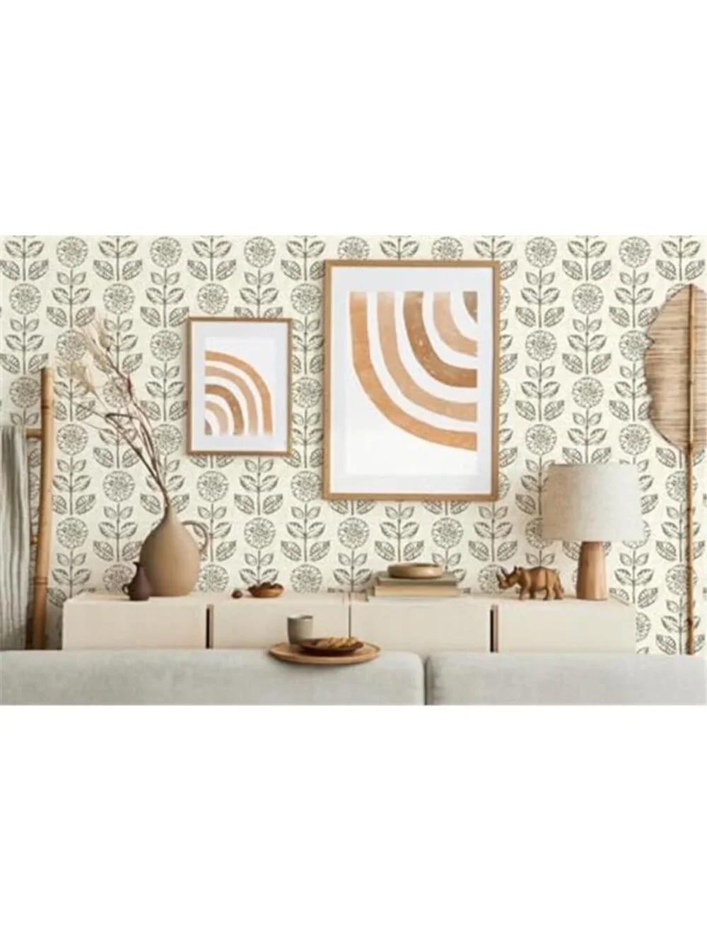 Floral Peel Stick Wallpaper Removable Waterproof Vintage Contact Paper